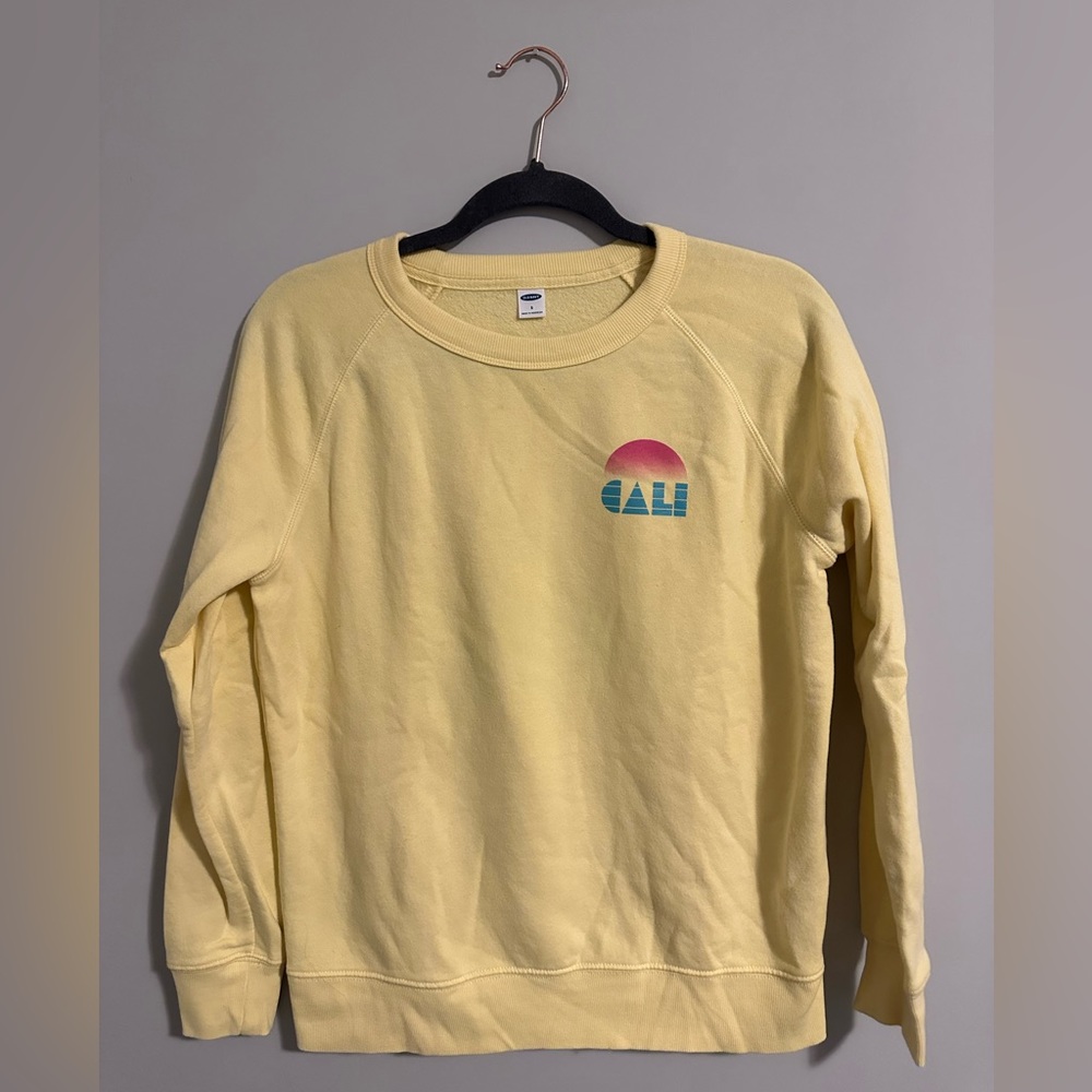 Old Navy | Women’s Yellow Crewneck Sweatshirt